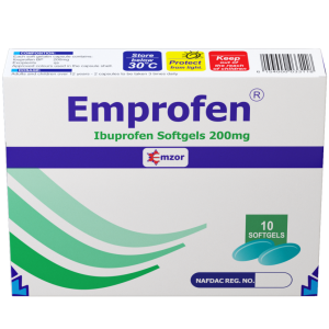 Emprofen E 200mg Soft Gel 1*10