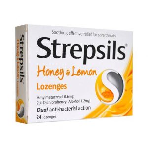 Strepsils Honey/lemon x24s