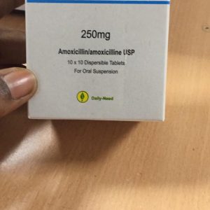 Amoxicillin Dispersible tablet 250mg