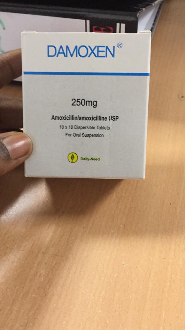 Amoxicillin Dispersible tablet 250mg